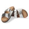 Sandalias planas dorada mujer planta bio 1AY-1056
