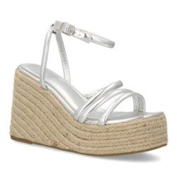 Sandalias de plataforma en yute tiras para mujer JC-3225