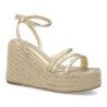 Sandalias de plataforma en yute tiras para mujer JC-3225