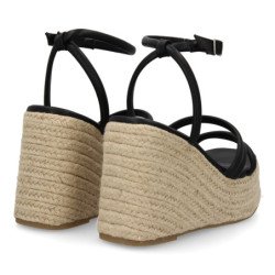 Sandalias de plataforma en yute tiras para mujer JC-3225