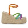 Sandalias de plataforma en yute tiras para mujer JC-3225