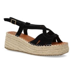 Sandalias de plataforma en yute para mujer MT-83