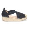 Sandalias planas en yute para mujer LLI-03