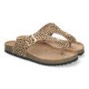 Sandalias planas estilo esclava leopardo mujer 1A-1618