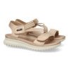 Sandalias planas cómodas para mujer color champan 23K1688