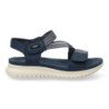 Sandalias planas cómodas para mujer color marino 23K1688