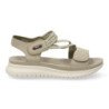 Sandalias planas cómodas para mujer color verde 23K1688