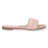 Sandalias planas color rosa para mujer pala acolchada 2S41