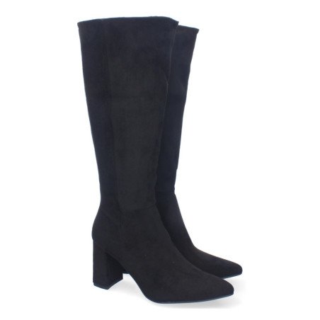 Botas elegantes altas para mujer color negro 2Z-2082S