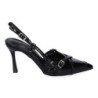 Zapatos de vestir tacón fino para mujer color negro 5U13