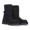 Botas planas estilo autralianas forradas de pelo mujer color negro