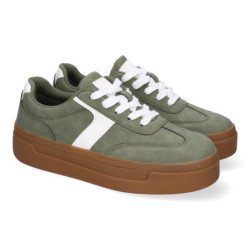 Zapatillas sneakers para mujer color verde AD-3399