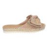 Sandalias planas cómodas para mujer pala con lazo multi color FB-5056