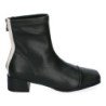 Botines de tacón medio elegantes para mujer color verde JB-3401