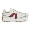 Zapatillas estilo sneakers casuales para mujer color burdeos N-2117