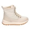 Botas planas de nieve acolchadas para mujer color beige PP-19