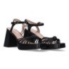 Sandalias de fiesta tacón ancho cómodo mujer color negro S-2400