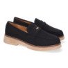Mocasines para mujer cómodos color negro TC-66