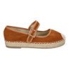 Bailarinas estilo alpargatas en yute para mujer color camel TF2909