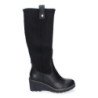 Botas altas de cuña cómoda para mujer color negro VR3-523