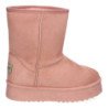 Botas australianas altas con plataforma para mujer color rosa VR3-596