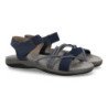 Sandalias planas cómodas para mujer color marino VR5-1657