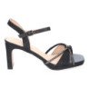Sandalias de tacón medio fiesta para mujer color negro W18-105