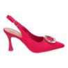 Zapatos tacón cómodo fiesta para mujer color fucsia YG738