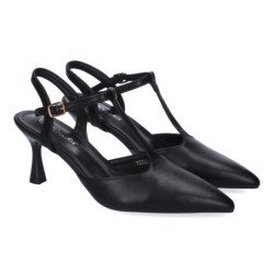 Zapatos de tacón fiesta para mujer color negro YG853 stilettos