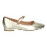 Zapatos dorados planos estilo bailarinas para mujer YK325