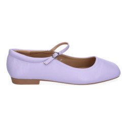 Merceditas planas elegantes para mujer color lila YS-3344