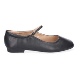 Merceditas planas elegantes para mujer color negro YS-3344