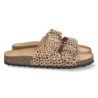 Sandalias planas comodas anatomicas para mujer color leopardo 1AY-1056