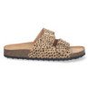 Sandalias planas comodas anatomicas para mujer color leopardo 1AY-1056