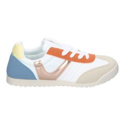 Deportivas cómodas planas casual para mujer color multi 9152