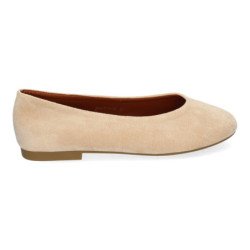 Bailarinas cómodas para mujer color beige 1U11