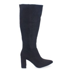 Botas elegantes altas para mujer color negro 2Z-2082S