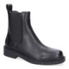 Botines planos estilo chelsea para mujer color negro DB-3357