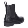 Botines planos estilo chelsea para mujer color negro DB-3357