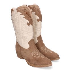 Botas cowboy para mujer cómodas y elegantes detalles bordados en