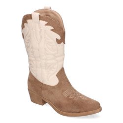 Botas cowboy para mujer cómodas y elegantes detalles bordados en