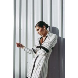 Vestido Camisero Rayas