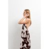 Vestido Halter Estampado