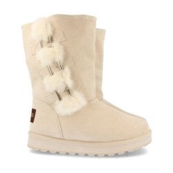 Botin australiano para mujer comodos forrado con pelo interior y hebillas