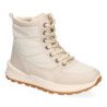 Botas planas de nieve acolchadas para mujer color beige PP-19