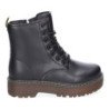 Botas militares cómodas para mujer color negro SL-721