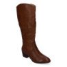Botas de tacón para mujer comodas y elegantes puntera redonda