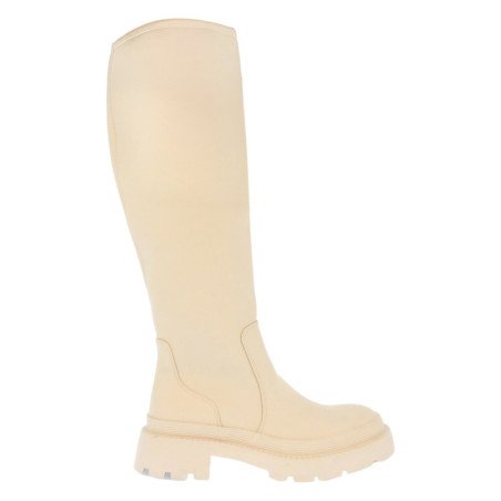 Botas de agua para mujer comodas con estampado liso y cierre