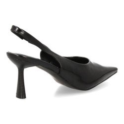 Zapatos elegantes de salón de mujer color negro FZ385