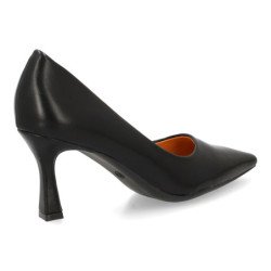 Zapatos elegantes tacón fino mujer color negro YG888